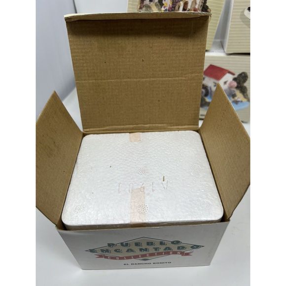 Pueblo Encantado Collection Full Set of 9 Miniature Figurines, Only Made In 1994 - Picture 9 of 16